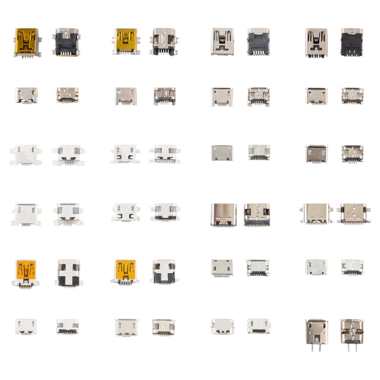 Connecteur de port de charge Micro USB/Type C 240 pièces/ensemble