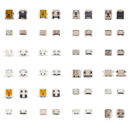 Connecteur de port de charge Micro USB/Type C 240 pièces/ensemble