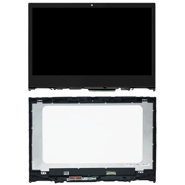 Écran LCD 1366 x 768px et numériseur complet avec cadre pour Lenovo Yoga 520-14IKB, For Lenovo Yoga 520-14IKB 1366 x 768px