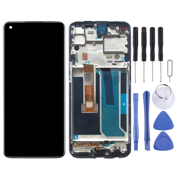 Pour OnePlus Nord N10 5G BE2029 numériseur assemblage complet avec cadre écran LCD OEM