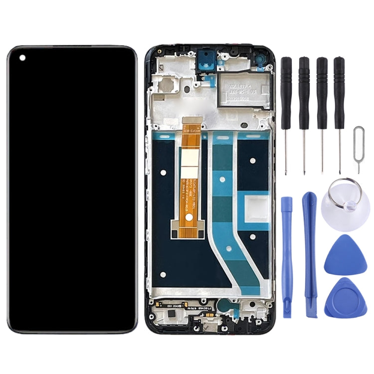 Pour OnePlus Nord N100 BE2013 numériseur assemblage complet avec cadre écran LCD OEM