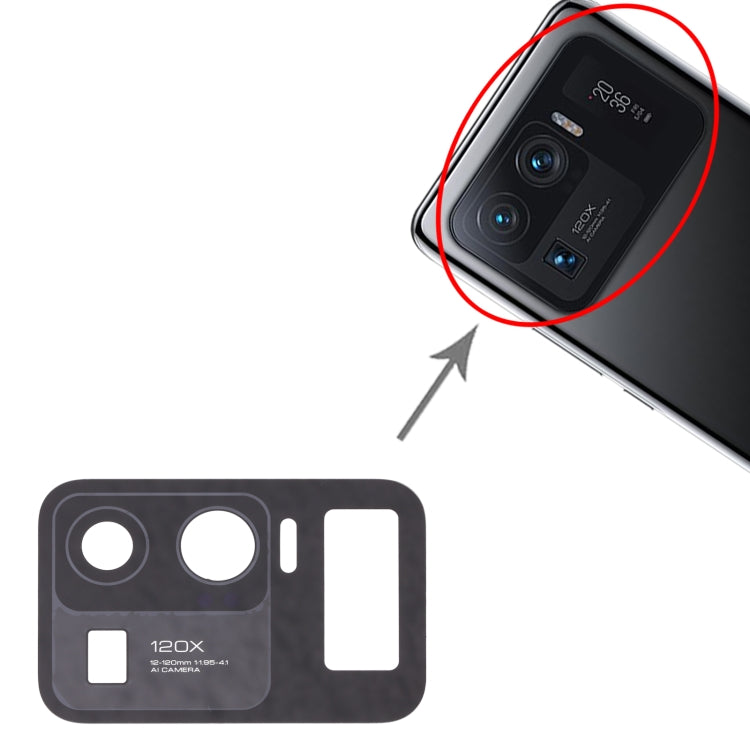 Objectif de caméra arrière pour Xiaomi Mi 11 Ultra M2102K1G, M2102K1C