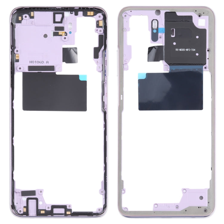 Plaque de lunette de cadre central pour Xiaomi Redmi Note 10s M2101K7BG