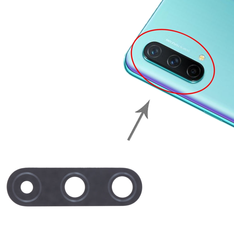 Objectif de caméra arrière pour OnePlus Nord CE 5G, 10 pièces