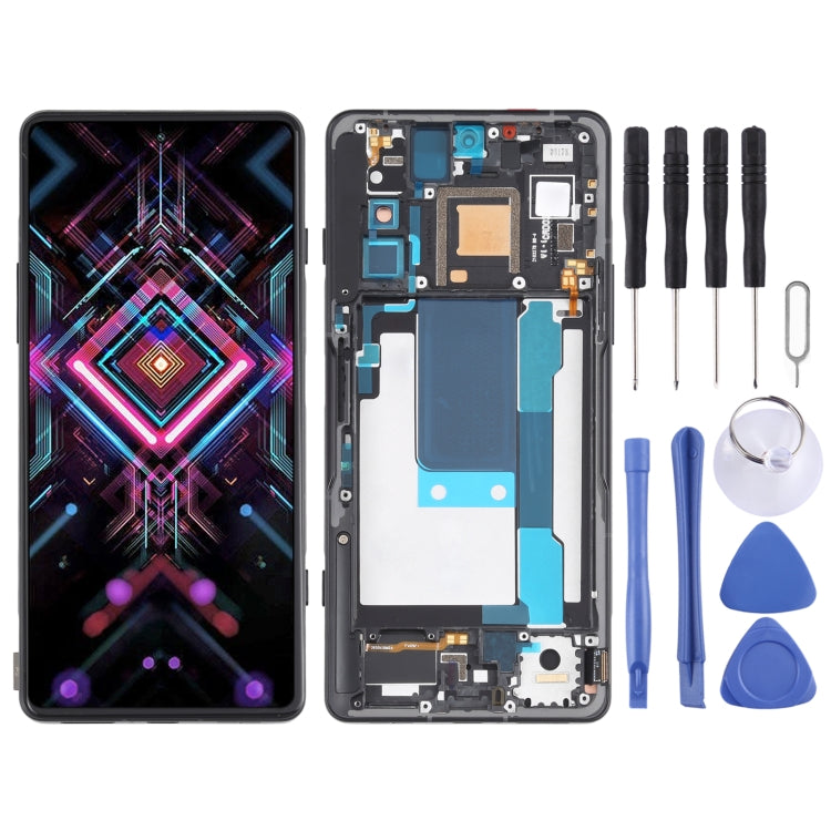Écran LCD et numériseur en matériau OLED, assemblage complet avec cadre, pour Xiaomi Redmi K40 Gaming M2012K10C M2104K10AC