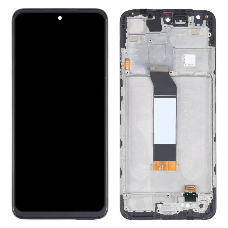 Écran LCD d'origine pour Xiaomi Redmi Note 10 5G / Redmi Note 10T 5G / Redmi Note 10T 5G M2103K19I / Poco M3 Pro 5G M2103K19PG, M2103K19PI, M2103K19G, M2103K19C numériseur assemblage complet avec cadre