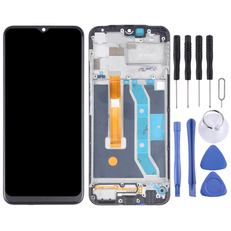 Écran LCD d'origine et numériseur complet avec cadre pour OPPO Realme C11 RMX2185