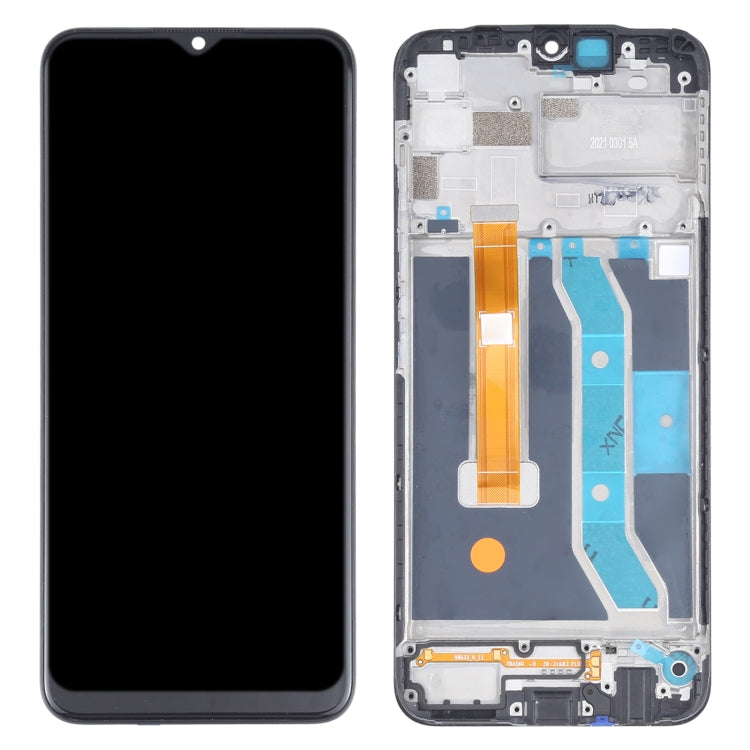 Écran LCD d'origine et numériseur complet avec cadre pour OPPO Realme C11 RMX2185