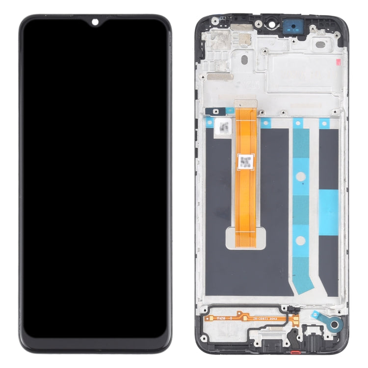Écran LCD d'origine et numériseur assemblage complet avec cadre pour OPPO A15/A15S/A35/A16K CPH2185 CPH2179 PEHM00