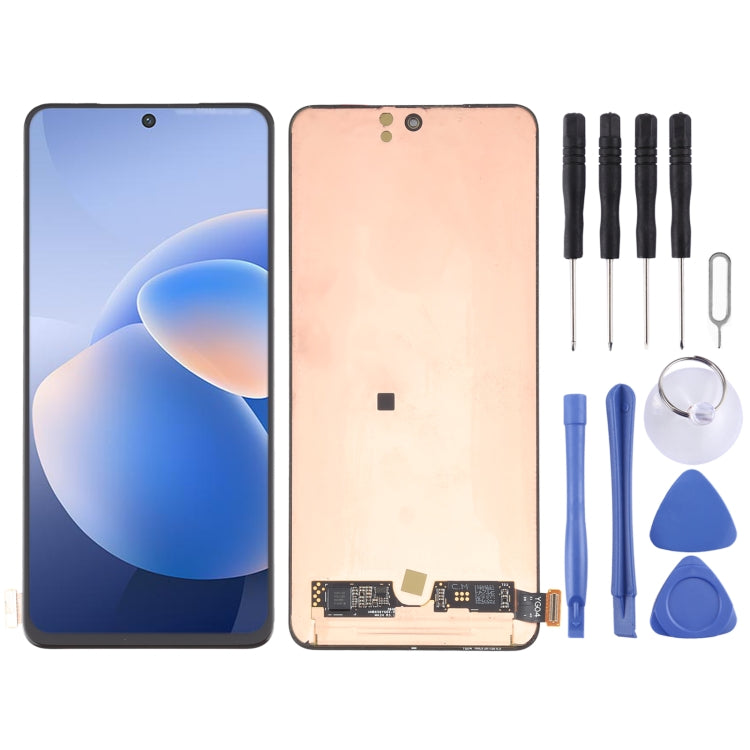 Écran LCD et numériseur AMOLED d'origine pour Vivo X60 / X60 (Chine) V2046A / X60t V2085A / X60s V2059A / X70 V2133A, V2104 V2045