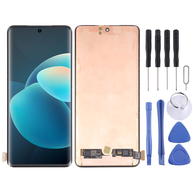 Écran LCD et numériseur en matériau AMOLED d'origine, assemblage complet pour Vivo X60 Pro / X60T Pro+ / X60 Pro+ / X70 Pro / S15 Pro V2046