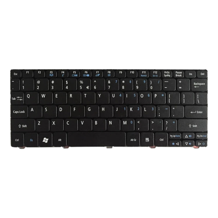 Clavier Version américaine pour Acer Aspire One D255 D256 D257 D260 D270 ZE6 532 532H 521 522 EM350 N55C ZH9 E100 AOE100 P0VE6 ZE7