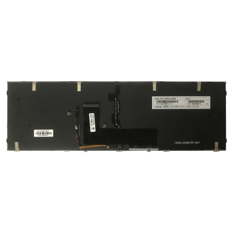 Clavier Version américaine avec rétro-éclairage pour Hasee Z7M Z7-KP7GS ZX7-CP5S2 Z7M-CT7GS Z7M-KP7G1 Z7M-KP5GS K690E