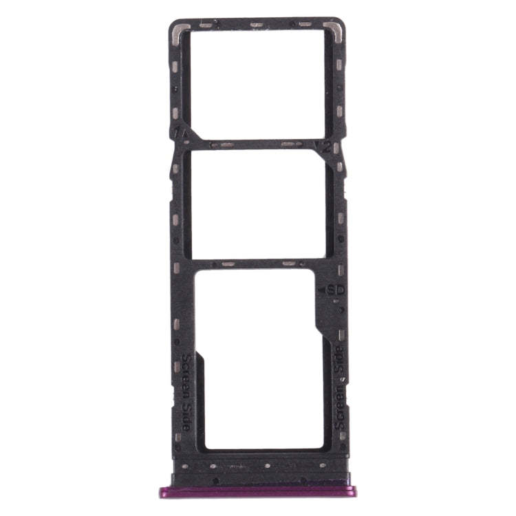 Pour infinix Hot 9 Play X680 C680B X680C plateau de carte SIM + plateau de carte SIM + plateau de carte Micro SD