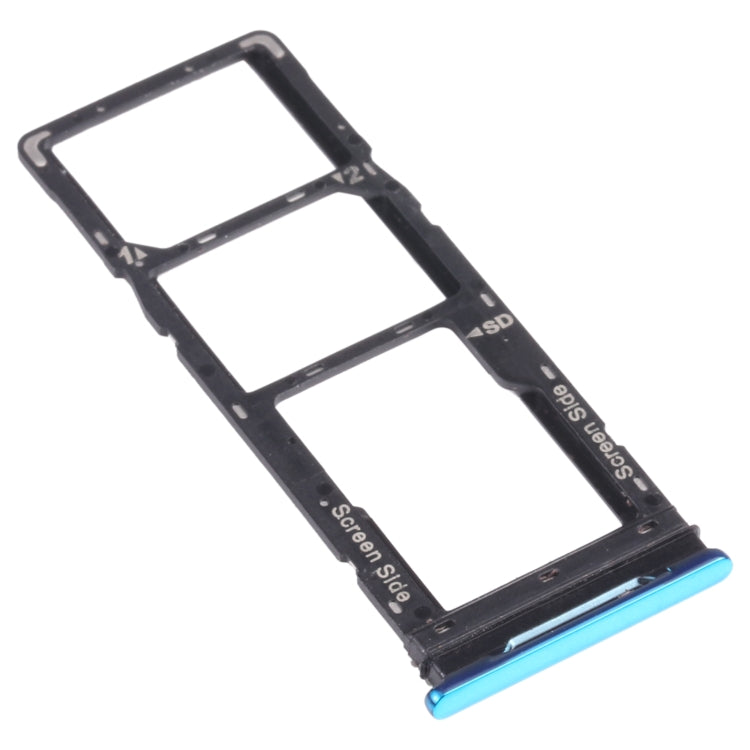 Pour infinix Note 8 X692 plateau de carte SIM + plateau de carte SIM + plateau de carte Micro SD