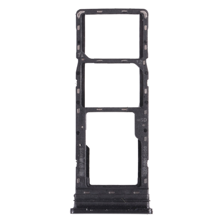 Pour infinix Smart 5 X657 X657C plateau de carte SIM + plateau de carte SIM + plateau de carte Micro SD