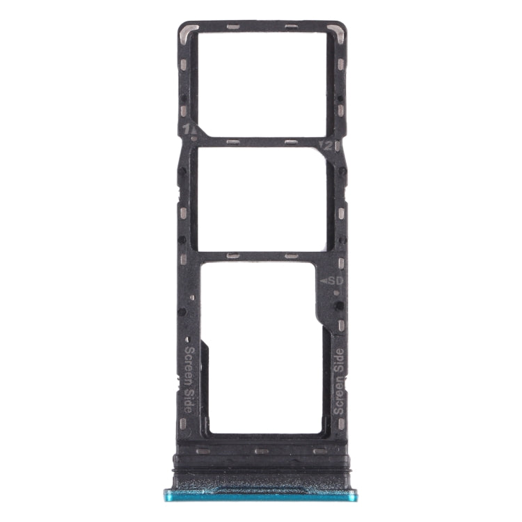 Pour infinix Smart 5 X657 X657C plateau de carte SIM + plateau de carte SIM + plateau de carte Micro SD