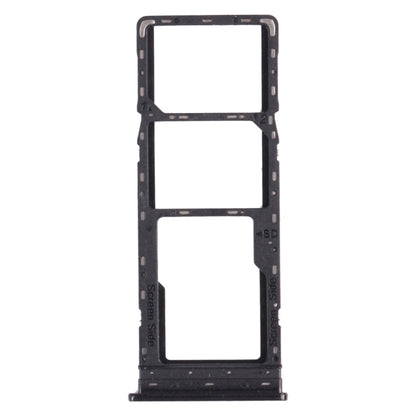 Pour Tecno Spark 4 / Camon 12 KC2 KC8 CC7 Plateau de carte SIM + Plateau de carte SIM + Plateau de carte Micro SD