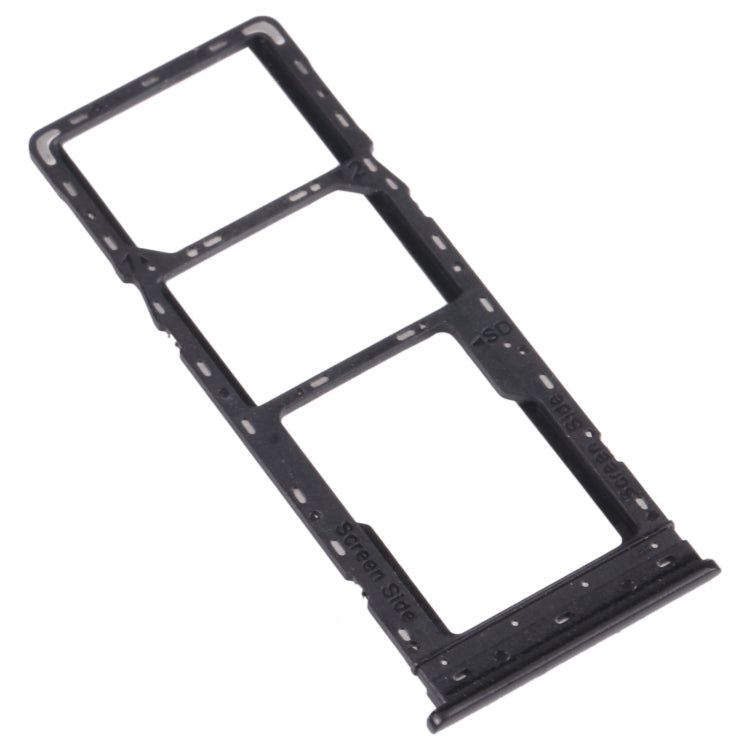 Pour Tecno Spark 4 / Camon 12 KC2 KC8 CC7 Plateau de carte SIM + Plateau de carte SIM + Plateau de carte Micro SD
