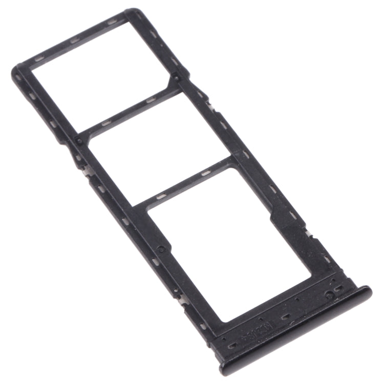 Pour Tecno Spark 4 / Camon 12 KC2 KC8 CC7 Plateau de carte SIM + Plateau de carte SIM + Plateau de carte Micro SD