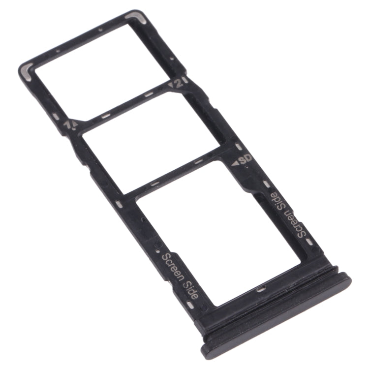 For Tecno Pouvoir 4 Pro / Pouvoir 4 LC7 SIM Card Tray + SIM Card Tray + Micro SD Card Tray