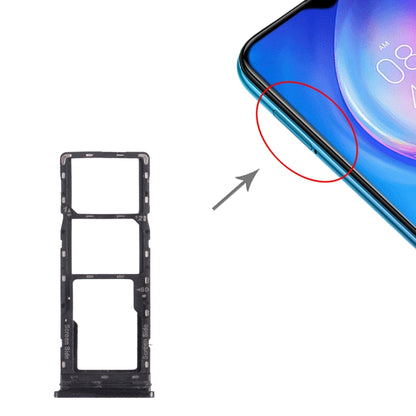 Pour Tecno Spark 6 Air KE6 KE6J KF6 plateau de carte SIM + plateau de carte SIM + plateau de carte Micro SD