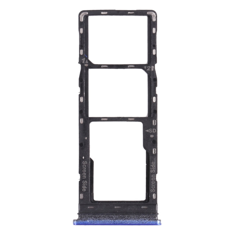 Pour Tecno Spark 6 Air KE6 KE6J KF6 plateau de carte SIM + plateau de carte SIM + plateau de carte Micro SD
