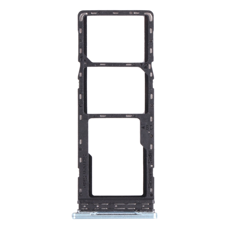 Pour Infinix Hot 10s / Hot 10T X689B X689 X689C plateau de carte SIM + plateau de carte SIM + plateau de carte Micro SD