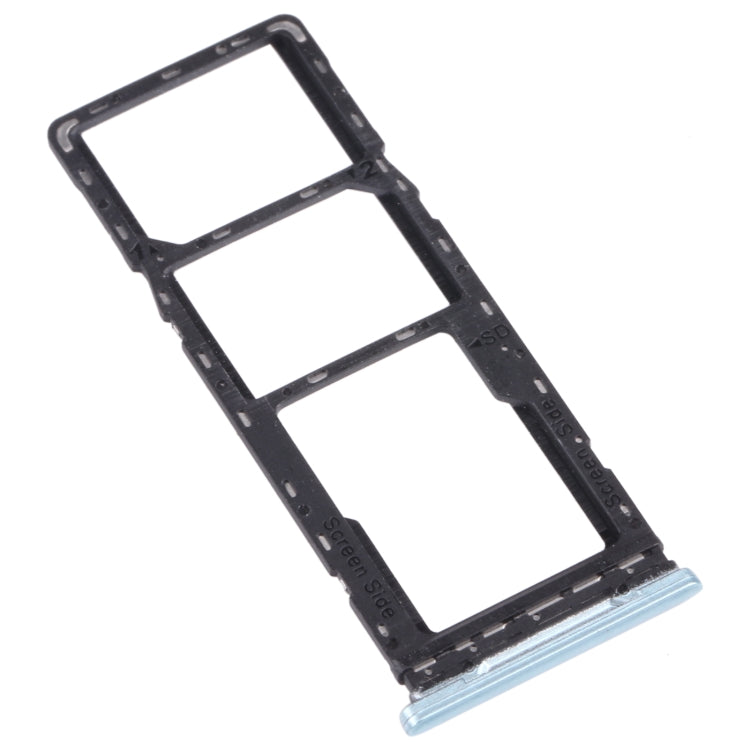 Pour Infinix Hot 10s / Hot 10T X689B X689 X689C plateau de carte SIM + plateau de carte SIM + plateau de carte Micro SD