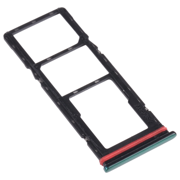 Pour Infinix Hot 9 X655C X655 X655D plateau de carte SIM + plateau de carte SIM + plateau de carte Micro SD