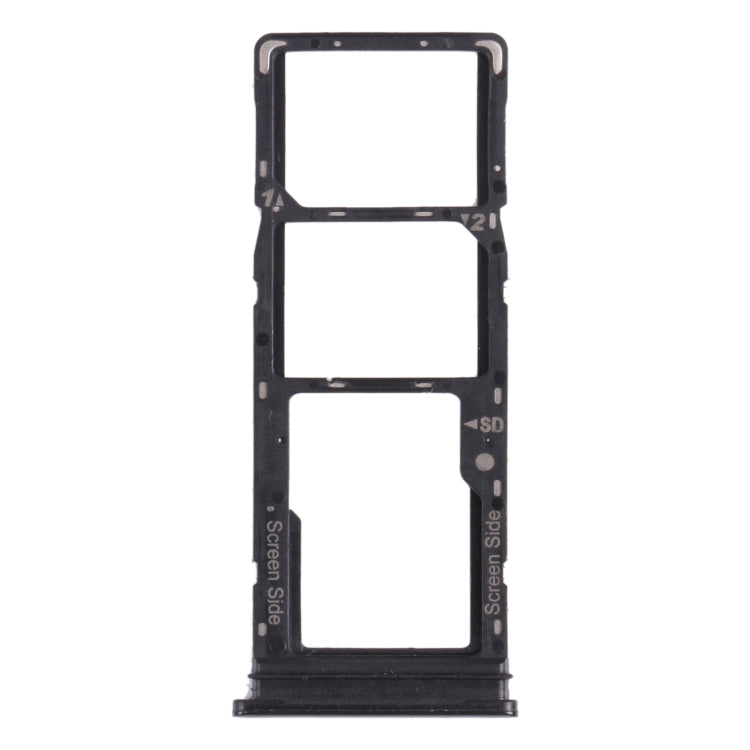 Pour Tecno Spark 5 Pro KD7 plateau de carte SIM + plateau de carte SIM + plateau de carte Micro SD