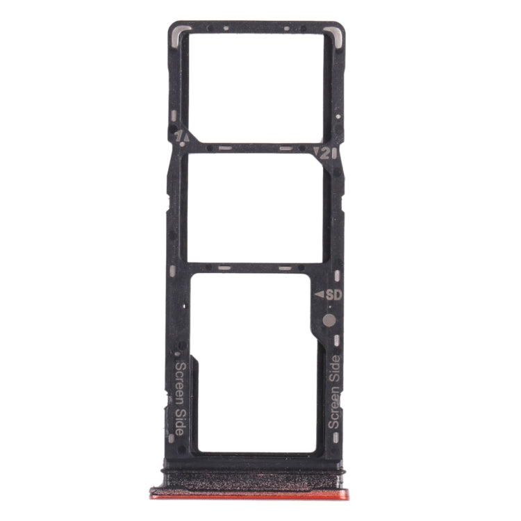 Pour Tecno Spark 5 Pro KD7 plateau de carte SIM + plateau de carte SIM + plateau de carte Micro SD