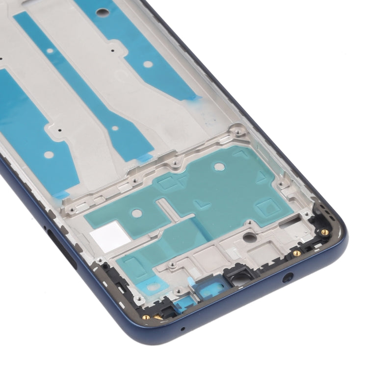 Plaque de lunette de cadre LCD de boîtier avant pour Motorola Moto G Play (2021)