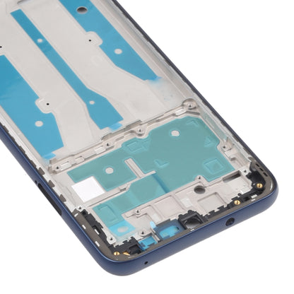 Plaque de lunette de cadre LCD de boîtier avant pour Motorola Moto G Play (2021)