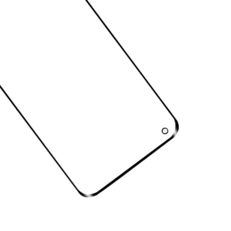 Pour OnePlus 9 Pro, lentille extérieure en verre de l'écran avant