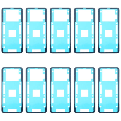 Adhésif de couverture de boîtier arrière de 10 pièces pour Xiaomi Redmi Note 9S / Redmi Note 9 Pro (inde) / Redmi Note 9 Pro Max