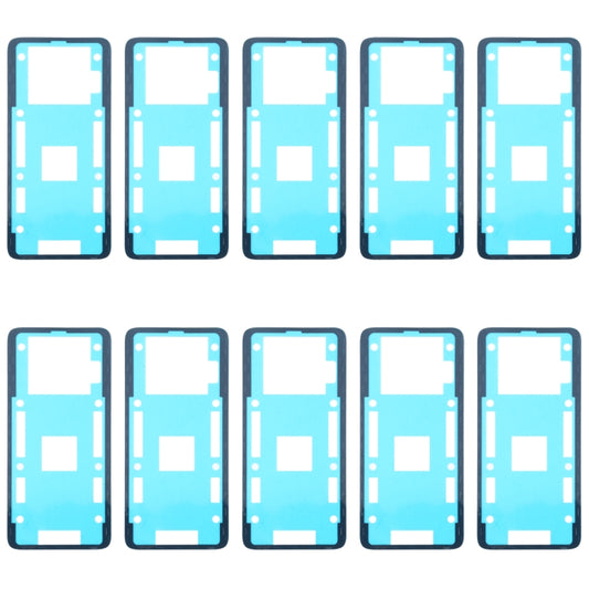 Adhésif de couverture de boîtier arrière de 10 pièces pour Xiaomi Redmi Note 9S / Redmi Note 9 Pro (inde) / Redmi Note 9 Pro Max