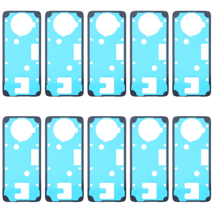 Adhésif de couverture de boîtier arrière de 10 pièces pour Xiaomi Redmi Note 9 Pro 5G / Mi 10T Lite 5G