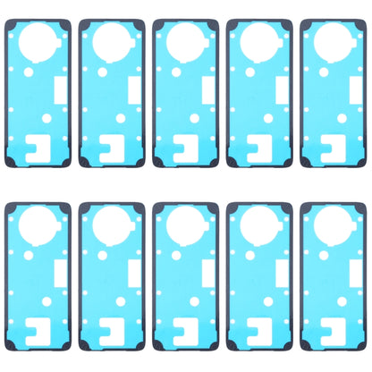 Adhésif de couverture de boîtier arrière de 10 pièces pour Xiaomi Redmi Note 9 Pro 5G / Mi 10T Lite 5G