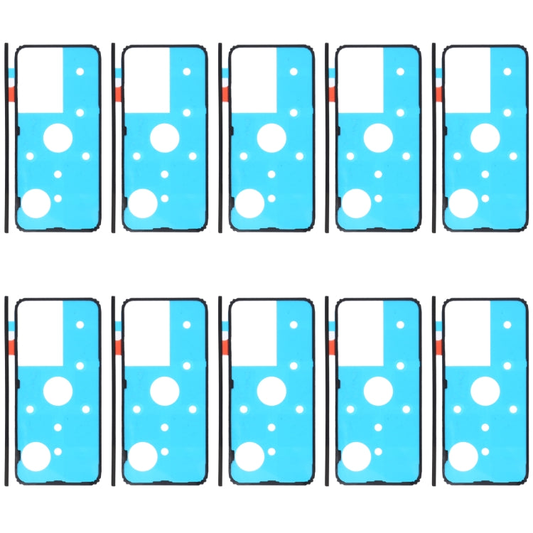 Adhésif de couverture de boîtier arrière de 10 pièces pour Xiaomi Mi Note 10 Lite