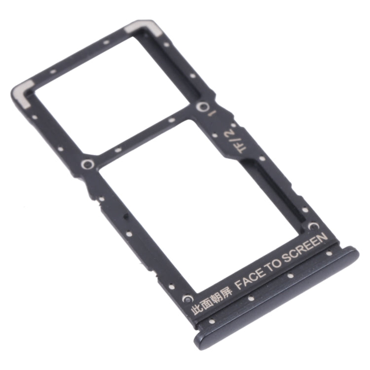 Tiroir Carte SIM + Tiroir Carte SIM / Tiroir Carte Micro SD pour Xiaomi Redmi Note 10 5G / Poco M3 Pro 5G / Redmi Note 10T 5G M2103K19G M2103K19C M2103K19PG M2103K19PI