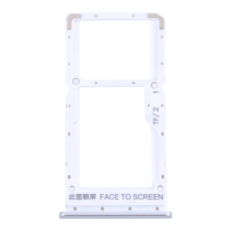 Tiroir Carte SIM + Tiroir Carte SIM / Tiroir Carte Micro SD pour Xiaomi Redmi Note 10 5G / Poco M3 Pro 5G / Redmi Note 10T 5G M2103K19G M2103K19C M2103K19PG M2103K19PI