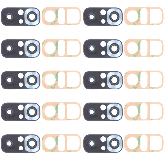 Objectif de caméra arrière 10 pièces pour Xiaomi Redmi Note 10S M2101K7BG M2101K7BI M2101K7BNY