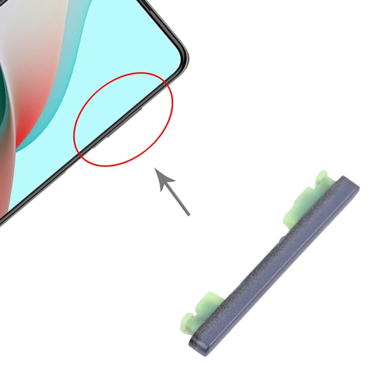 Bouton de contrôle du volume pour Xiaomi Redmi Note 9 5G / Redmi Note 9T M2007J22C M2007J22G J22