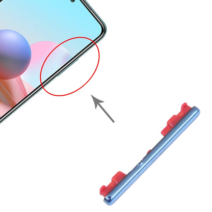 Bouton de contrôle du volume pour Xiaomi Redmi Note 10 4G M2101K7AI M2101K7AG