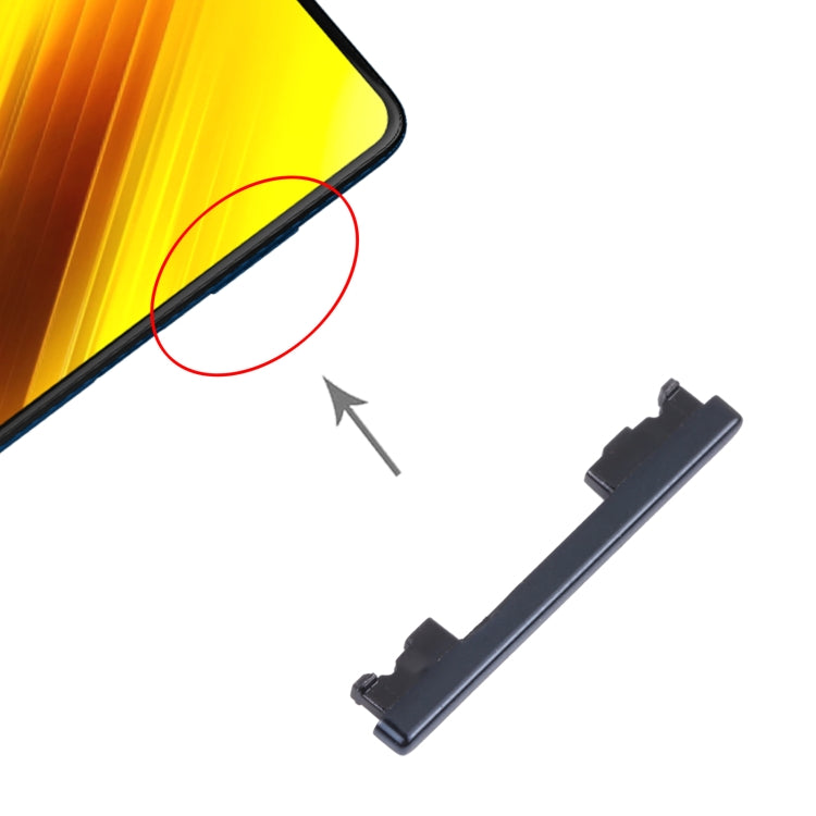 Bouton de contrôle du volume pour Xiaomi Poco X3 NFC / Poco X3