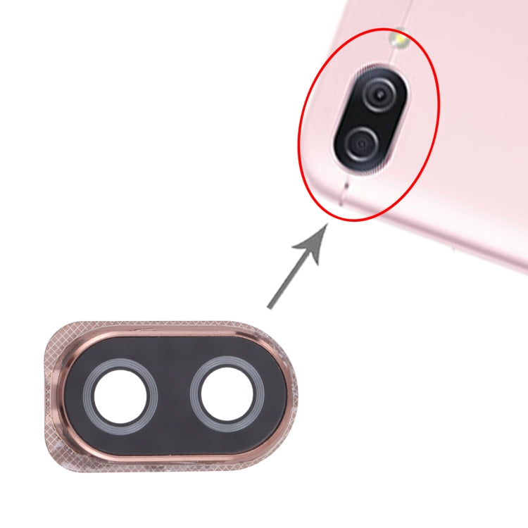 Cache objectif d'appareil photo pour Asus ZenFone 4 Max ZC520KL