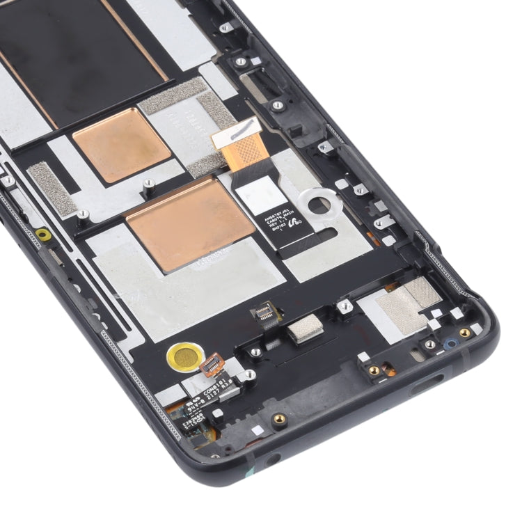 Écran LCD matériel OLED et numériseur assemblage complet avec cadre pour téléphone Asus ROG 5 ZS673KS