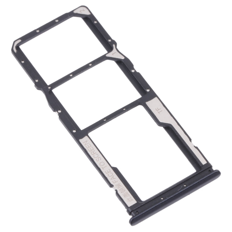 Plateau de carte SIM + plateau de carte SIM + plateau de carte Micro SD pour Xiaomi Redmi 9T 4G / Redmi Note 9 4G J19S M2010J19SC M2010J19SG M2010J19SY