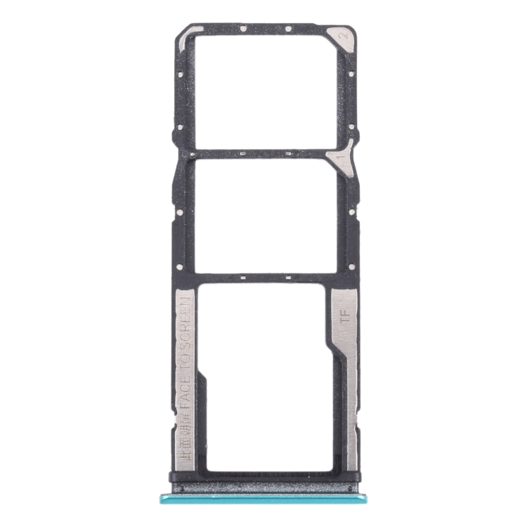 Plateau de carte SIM + plateau de carte SIM + plateau de carte Micro SD pour Xiaomi Redmi 9T 4G / Redmi Note 9 4G J19S M2010J19SC M2010J19SG M2010J19SY